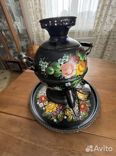 Самовар электрический хохлома