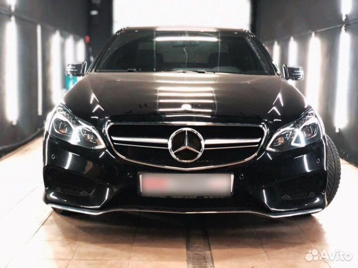 Решётка E-class w212 13-16 E63 Matte Chrome