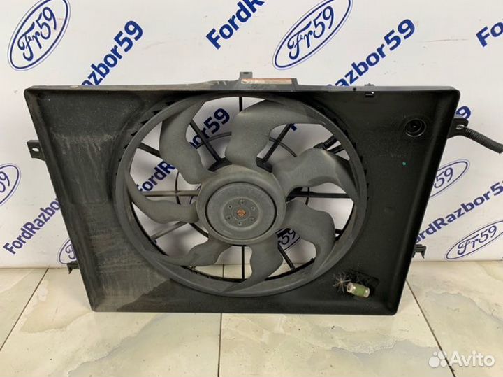 Диффузор с вентилятором Hyundai Tucson JM 2.0 tdci