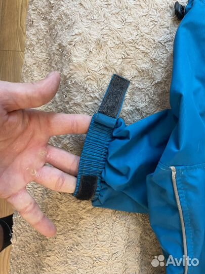 Дождевик с мембраной и резиновой молнией