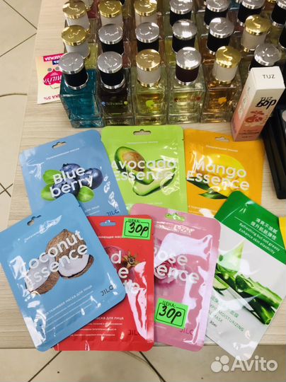 Тканевая маска для лица корея