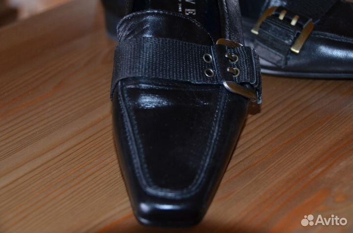 Туфли кожаные