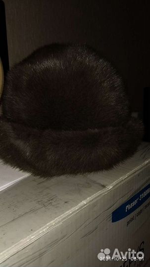 Шапка норковая женская