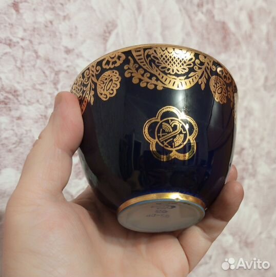Чашка с блюдцем лфз СССР