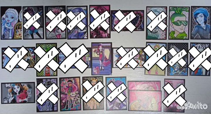 Наклейки монстер хай, холодное сердце panini