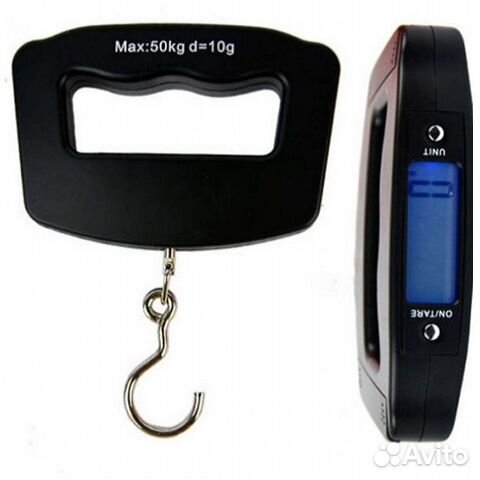 Удобный безмен с крючком 50 кг