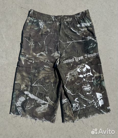 Широкие апсайкл шорты realtree type