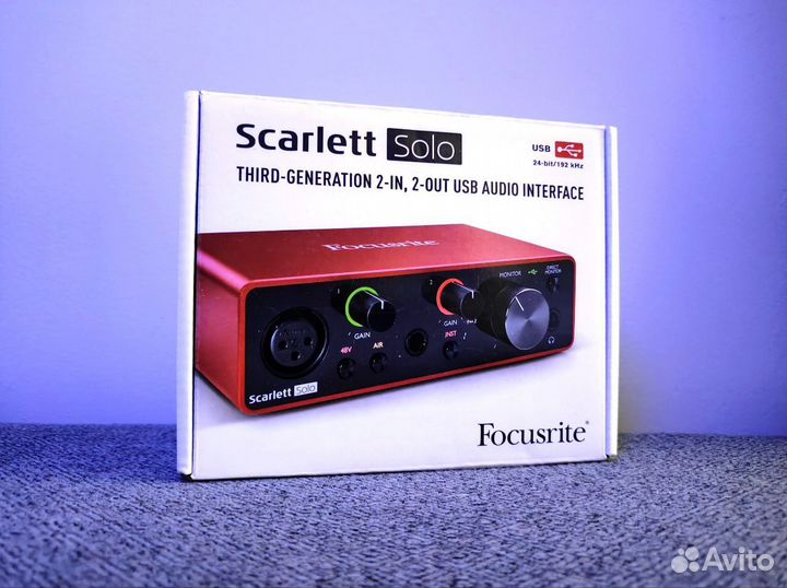 Focusrite Scarlett Solo 3rd Gen