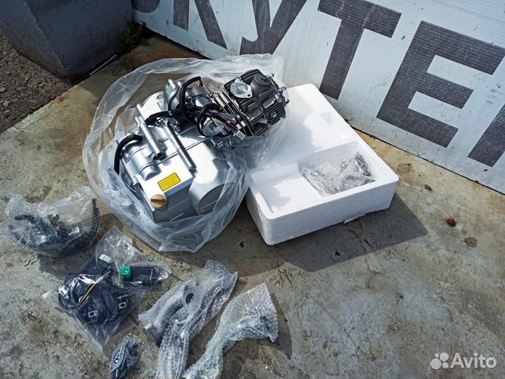 Двигатель на мопед 125 кубов новый