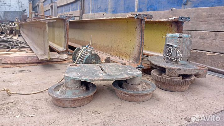 Кран-балка 3.2 т с подкрановыми путями. Б.У