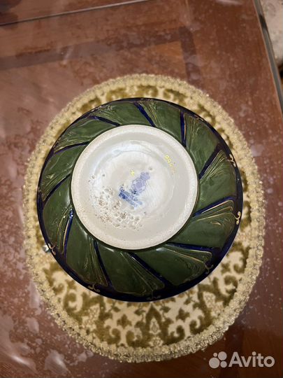 Антикварная бисквитница большая Англия