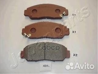 Колодки торм. дисковые pa491af Japanparts