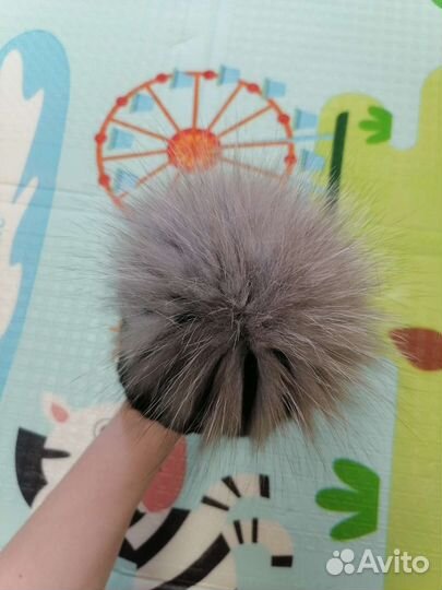 Шапка норковая женская