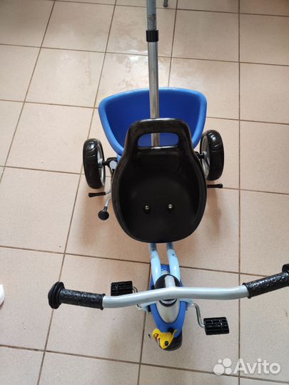 Трехколесный велосипед puky с ручкой