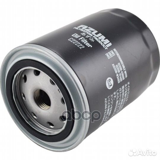 Фильтр масляный C22222 azumi