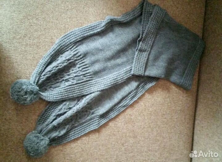 Шапка и шарф новые