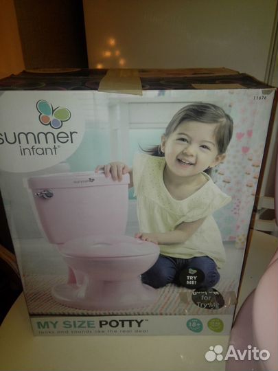 Детский горшок. Summer infant my size potty