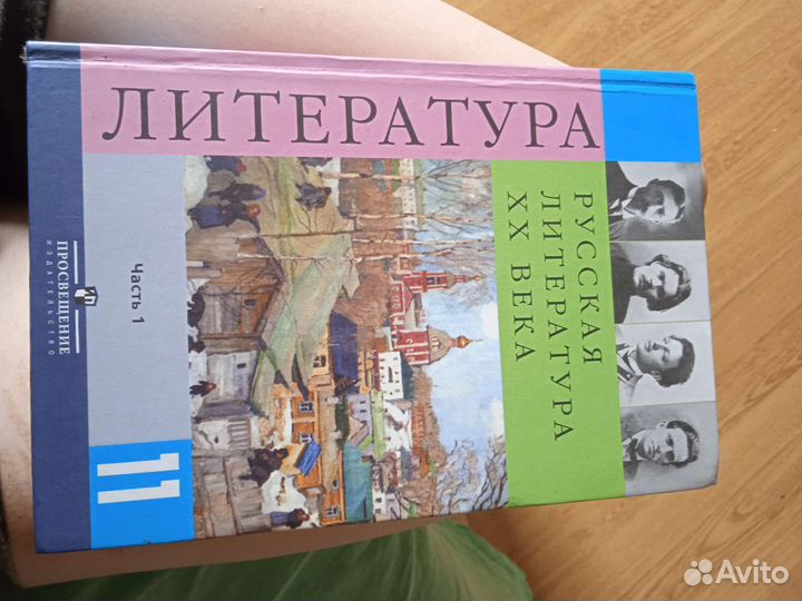 Учебник литературы 11-й класс, в двух частях