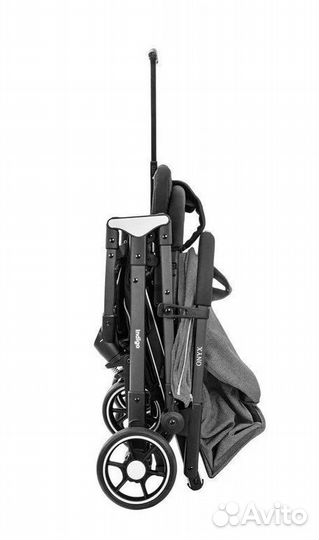 Коляска прогулочная Indigo Onyx серый
