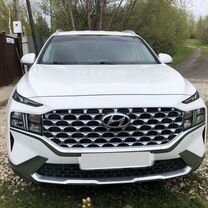 Hyundai Santa Fe 2.2 AMT, 2021, 73 000 км, с пробегом, цена 4 350 000 руб.