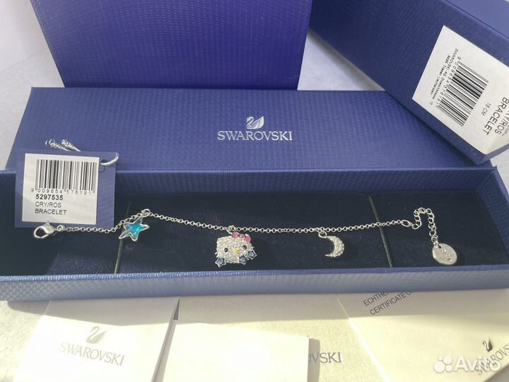 Swarovski браслет Hello Kitty