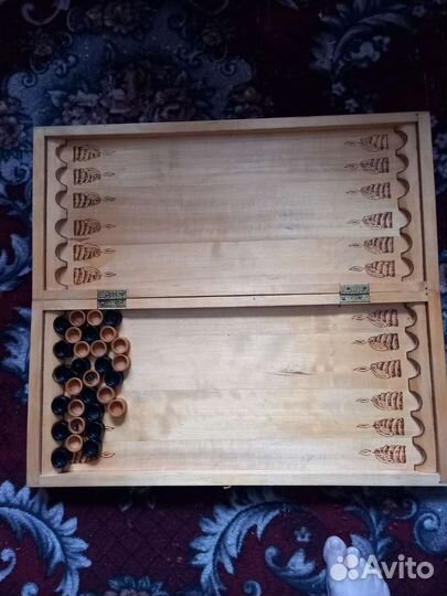 Нарды ручной работы бу