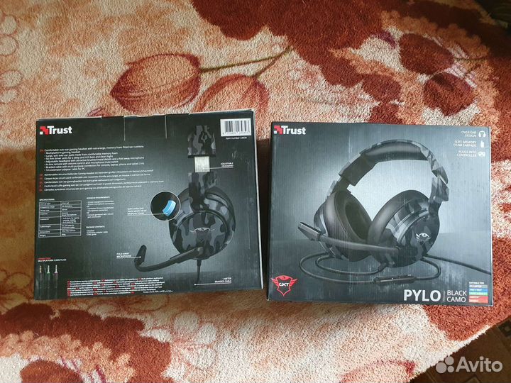 Компьютерная гарнитура Trust GXT 433K pylo Camo