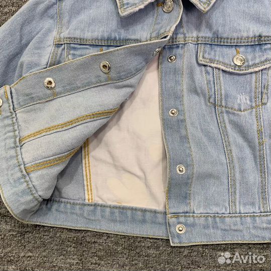 Новая джинсовая куртка Zara 110