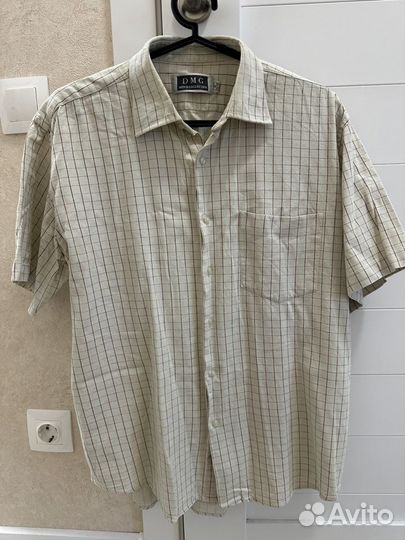 Пакетом мужские рубашки L 50 размер