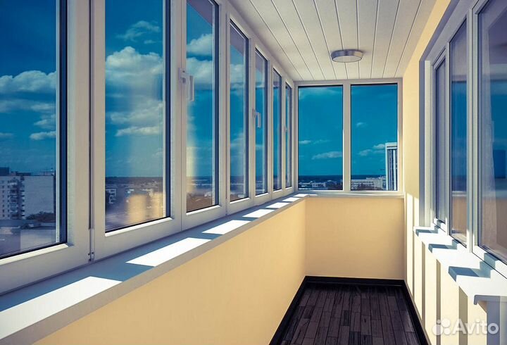 Окна, балконы