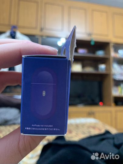 Чехол на airpods pro 2 dark blue силиконовый