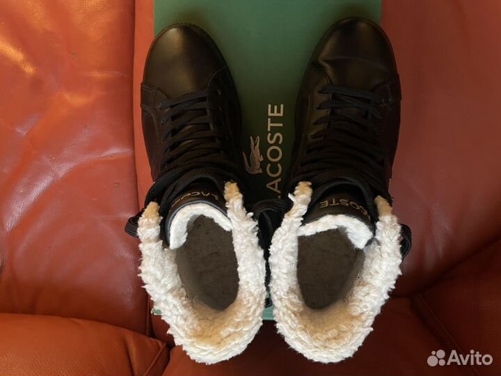 Зимние кеды Lacoste оригинальные