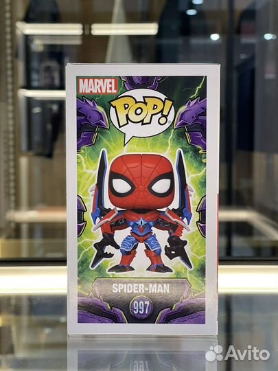 Funko pop mech strike spider man chase