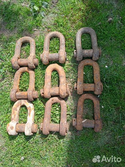 Скобы такелажные