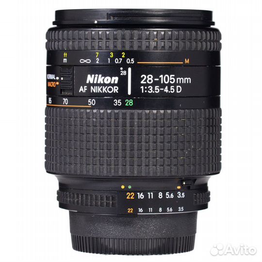 Nikon AF 28-105 mm f/ 3.5-4.5 D IF Macro+Коробка+