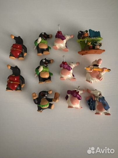 Киндеры лисы, кроты