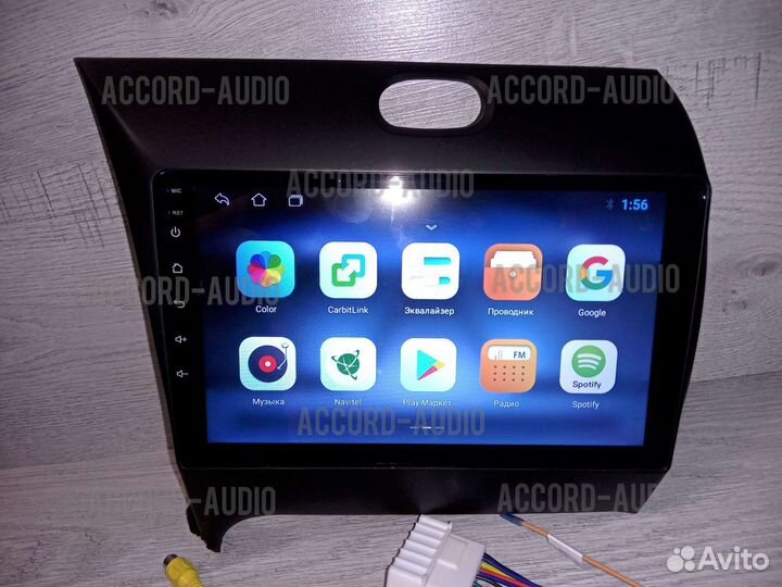 Магнитола 2DIN Kia Cerato Android GPS WiFi