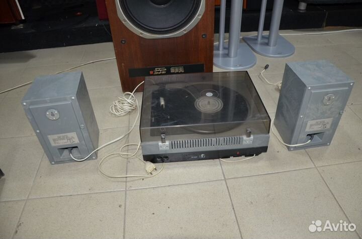 Музыкальный комбайн с винилом Сонет 208 С-2