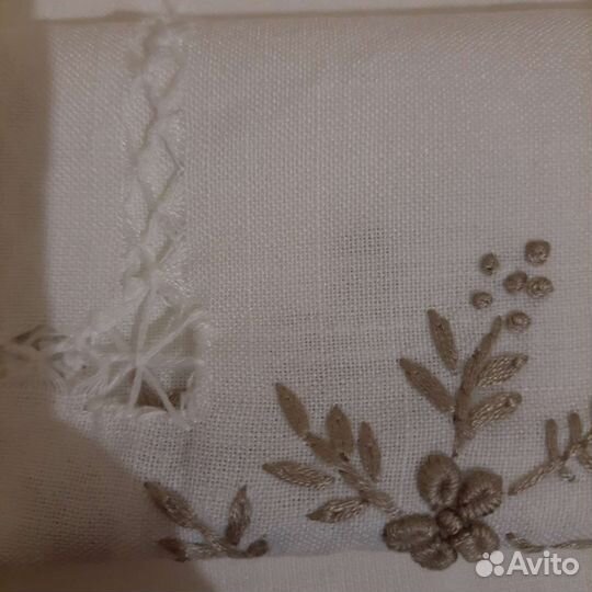 Скатерть льняная новая