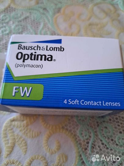 Линзы контактные