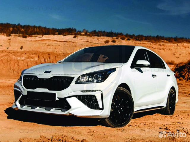 Передний бампер Киа Рио 4 