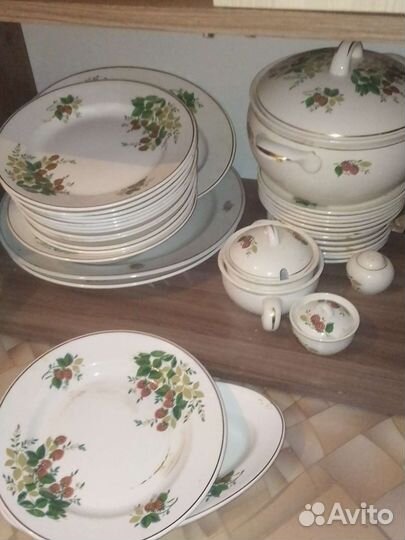 Столовый сервиз фарфор СССР