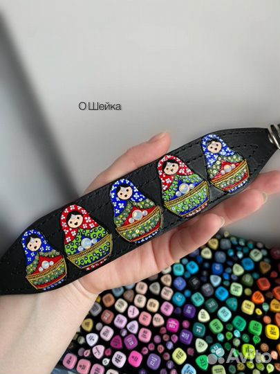 Ошейник для собак ручной работы