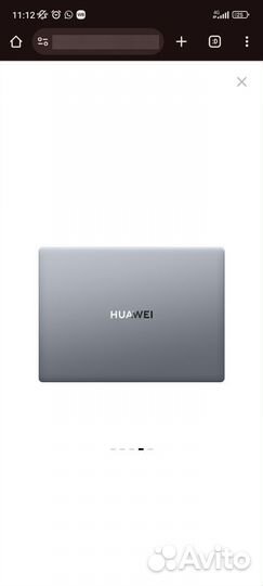 Ноутбук huawei matebook d 14