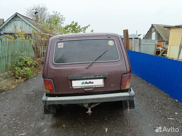 LADA 4x4 (Нива) 1.7 МТ, 1999, 106 088 км