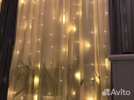 Гирлянда штора