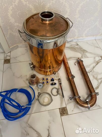 Дистиллятор самогонный аппарат медный