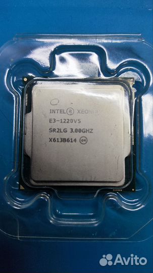 Процессор xeon e3 1220v5