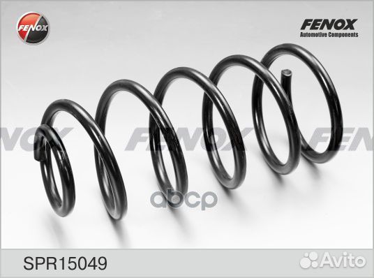 Пружина передняя SPR15049 fenox