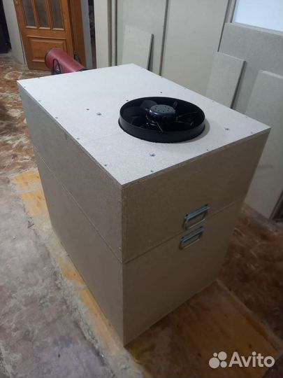 Шумбокс для asic на 9 вацмайнеров